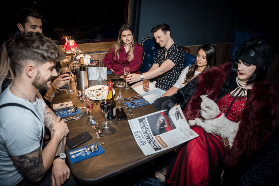 Bespoke menu - Murder Express